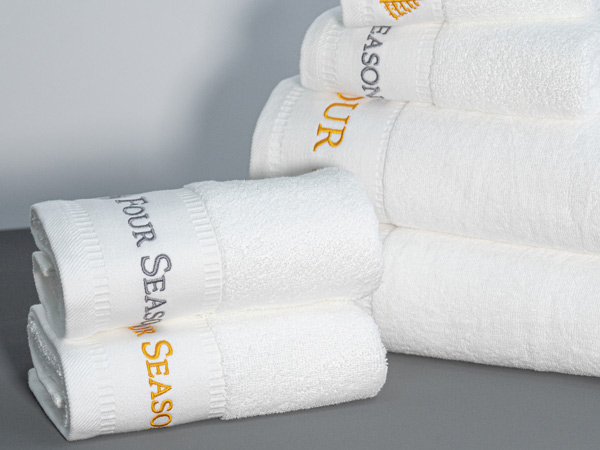 Hotel Towel set - plain satin