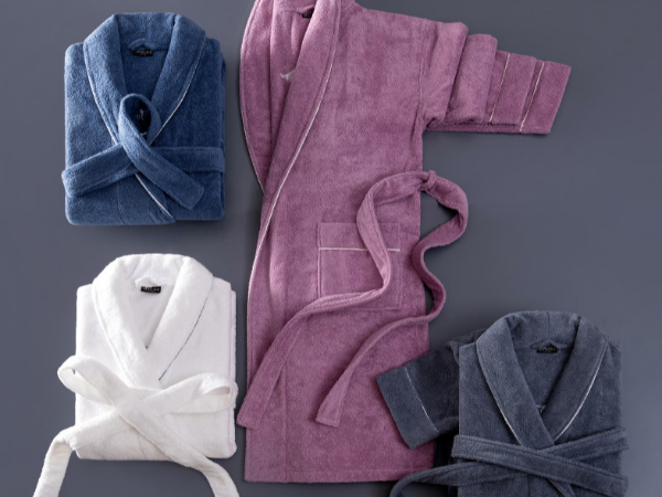 100% Cotton robe couple spa sleep set