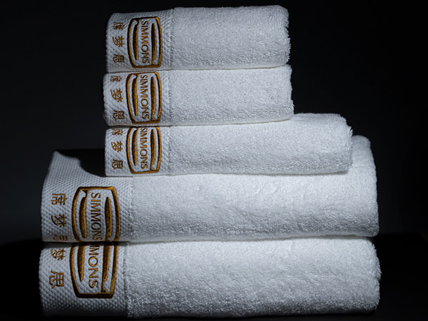 Simmons custom towels
