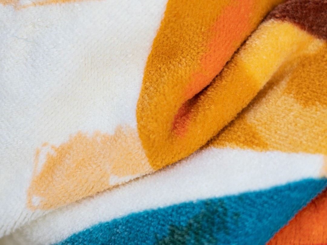 Round beach towel