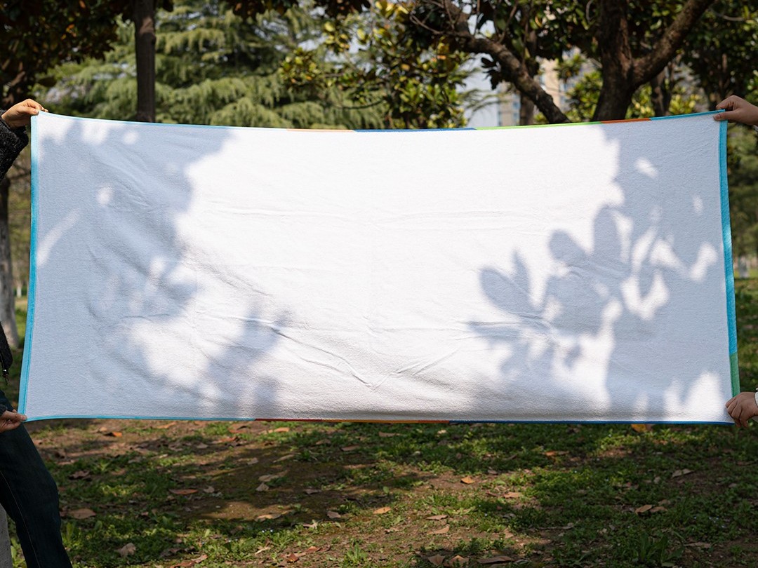 Printed beach towel
