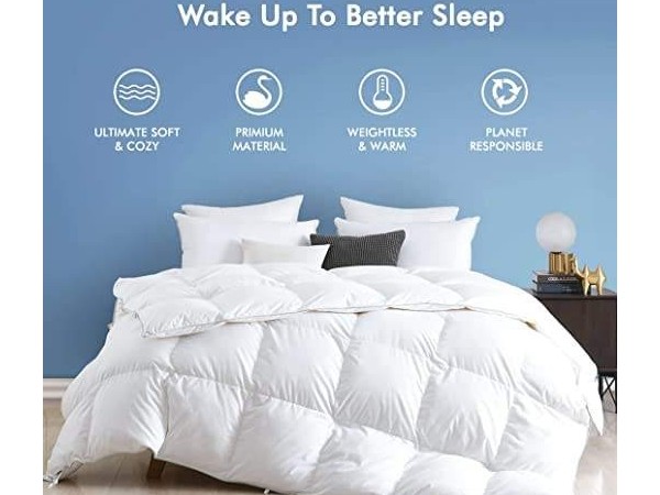 All-season down quilt cores
